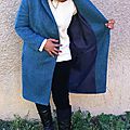 Manteau bleu de Burda Style