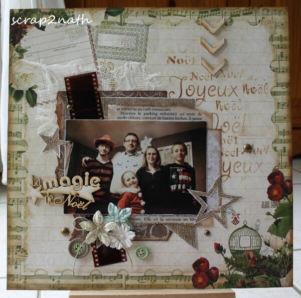 La magie de Noel - scrap2nath