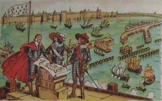 siege la rochelle richelieu