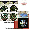 Restauration vitraux ornementaux