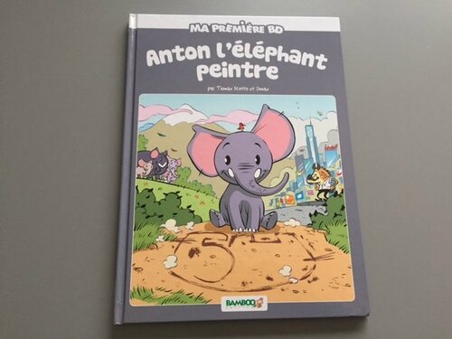 P'tit Elephant - Dessin d'un elephanteau - Collection Les Petits