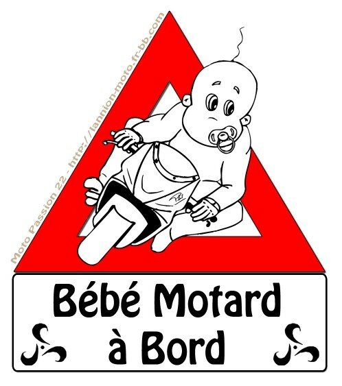 Bebe Motard A Bord 3 Phil Dessinateur Amateur
