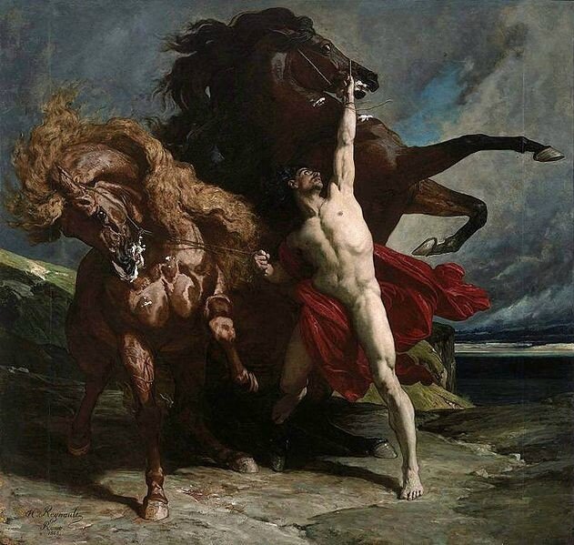 Automedon with the Horses of Achilles - 1868 - Henri Regnault