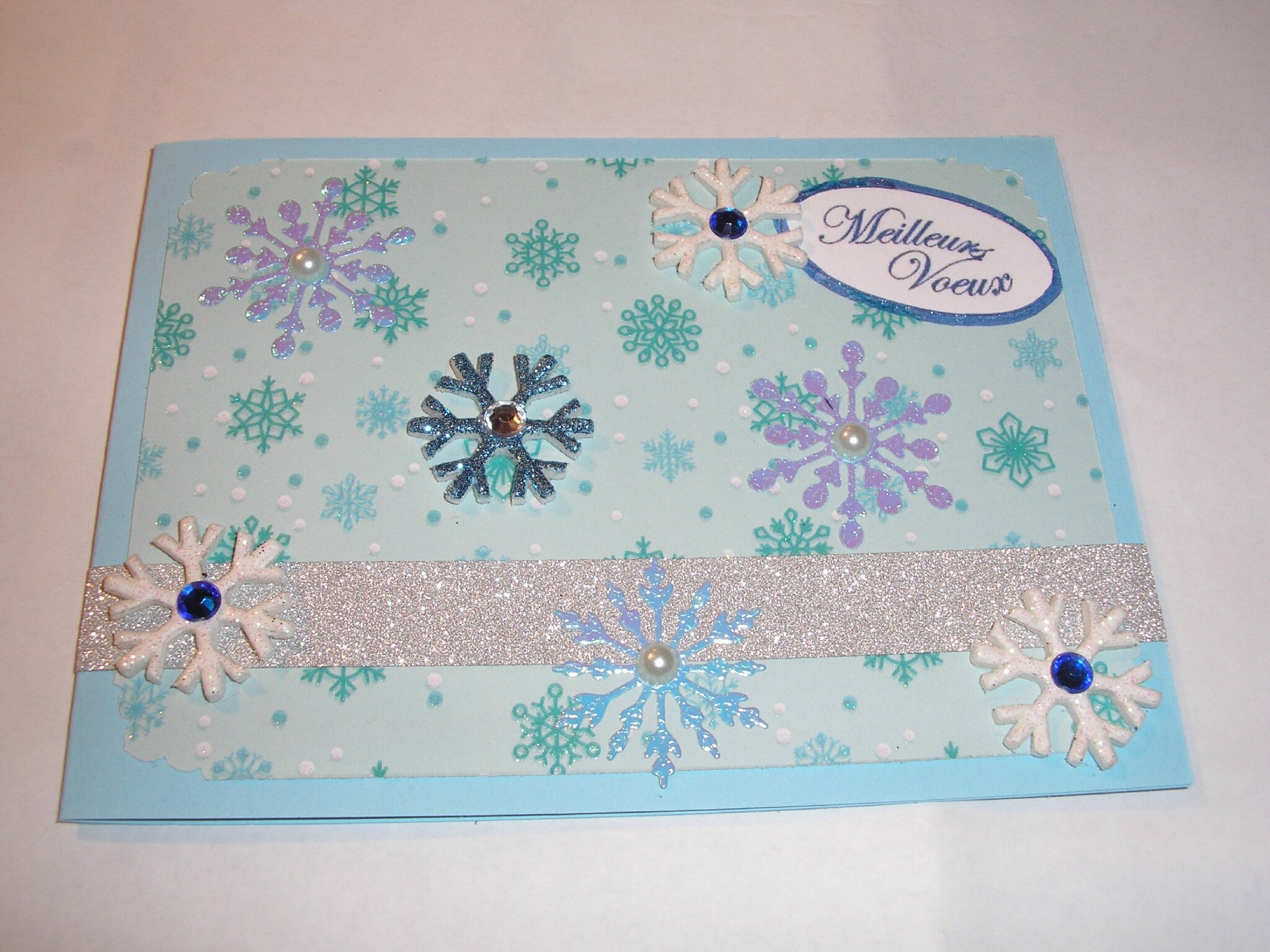 Tutoriel Carte De Bonne Annee En Cascade Les Creations De Severinette 54