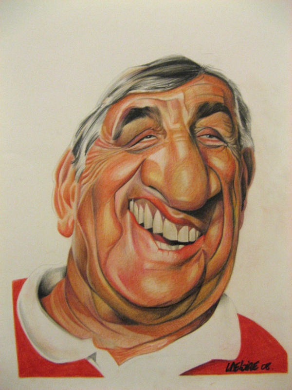 LINO VENTURA - caricaturiste et caricature