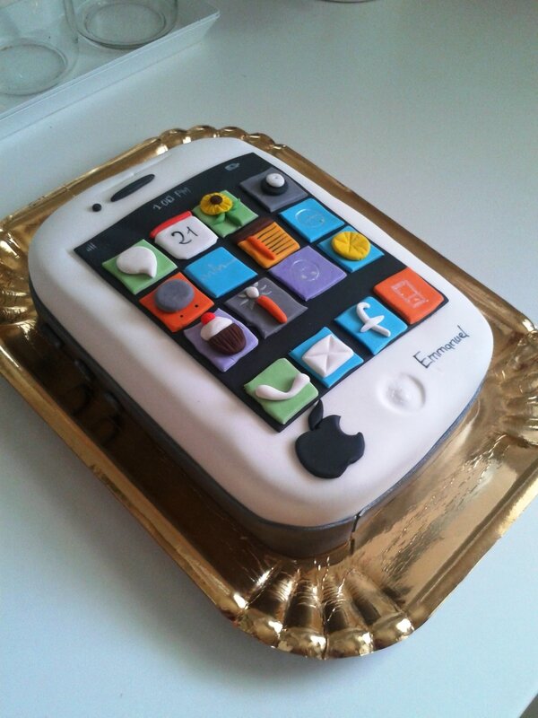 Gateau Iphone Nice Cakes