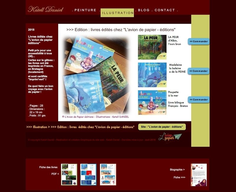 site katell ed avion papier