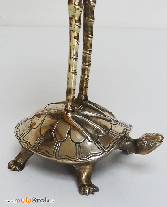 OISEAU-BRONZE-TORTUE-6-muluBrok-Brocante