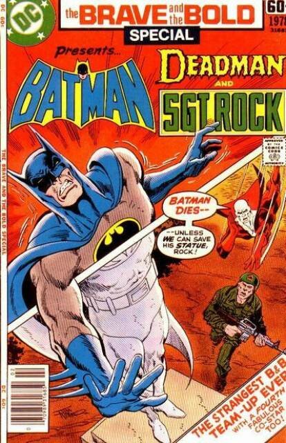 the brave and the bold special batman deadman sgt rock