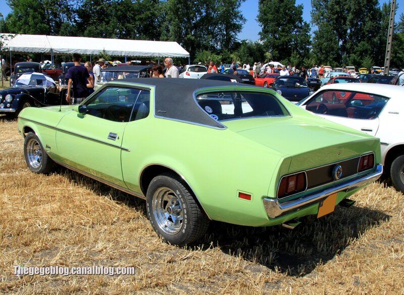 Ford mustang grandé de 1971 (6ème Fête Autorétro étang d' Ohnenheim) 02