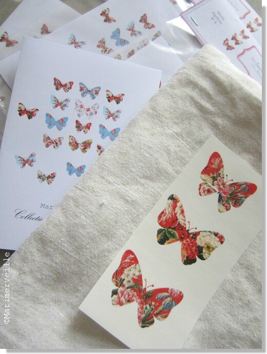 Transfert Marimerveille papillons N° 5