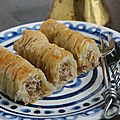 Baklawa rolls 
