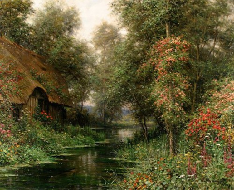 Le peintre Louis Aston Knight - Les mallettes de Mijane