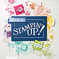 Le catalogue annuel de stampin'up est arrivé !!!